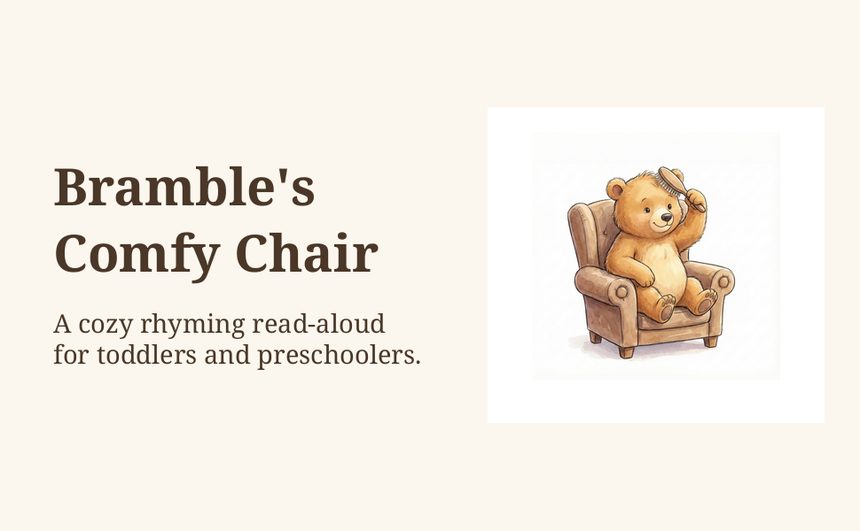 Bramble's Comfy Chair book artwork